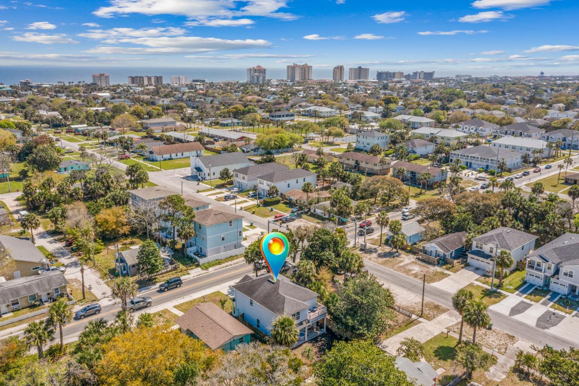 הוילה ג'קסונוויל ביץ' 3 Minutes To Beach, 9 Minutes To Mayo Clinic, King Bed, Sleeps 8 מראה חיצוני תמונה